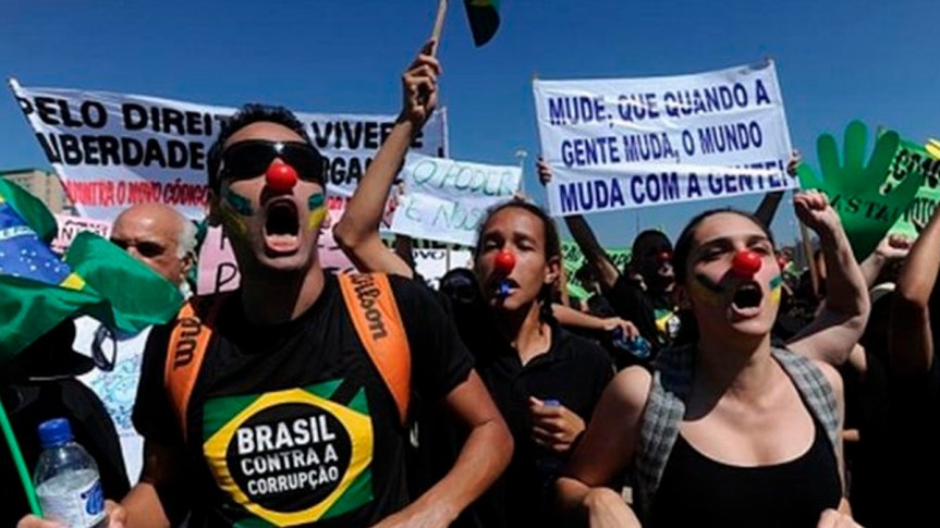 Políticos malversadores e corruptos afastam o jovem brasileiro da atividade político-partidária