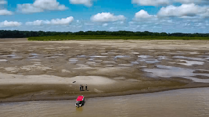 Estudo aponta que 2024 foi um ano de seca para mais da metade dos municípios da&nbsp;Amazônia
