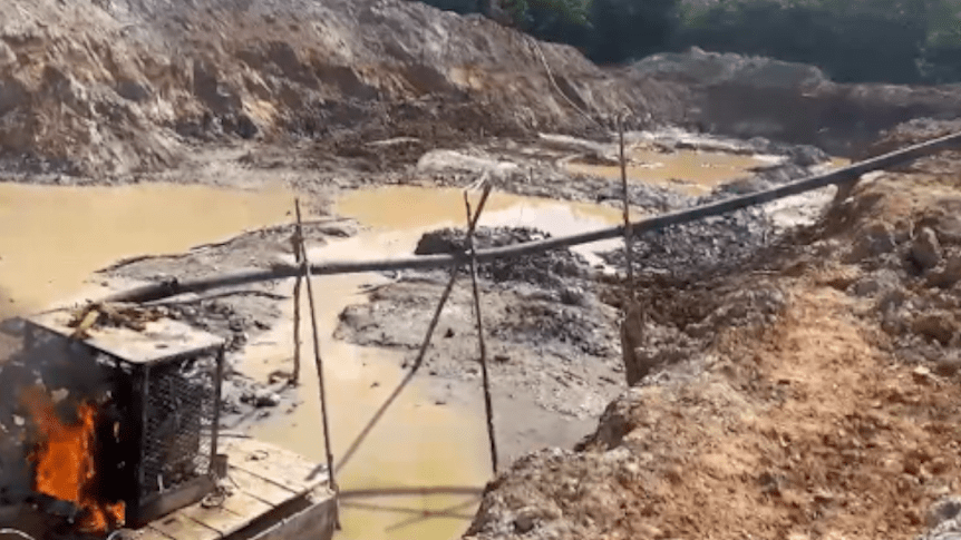 Parques e comunidades do Amapá ameaçados pelo avanço do garimpo ilegal na&nbsp;Amazônia