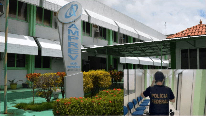 Polícia Federal realiza operação em Macapá para investigar irregularidades na gestão da previdência do&nbsp;Estado